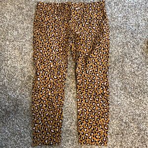 Cheetah ankle pant